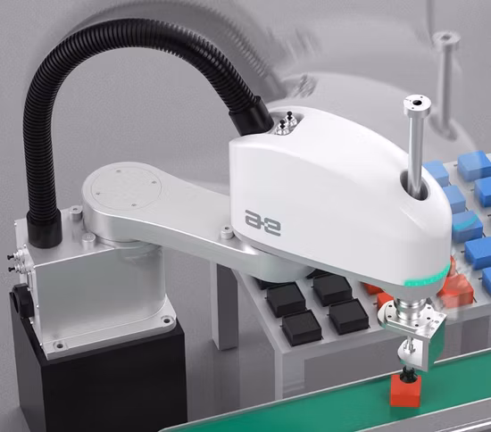 4-Achsen-Roboterarm Ae Air3sc400 Roboterarm Scara für kollaborativen Roboterarm mit hoher Geschwindigkeit